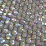 Silver Multicoloured Diamantes