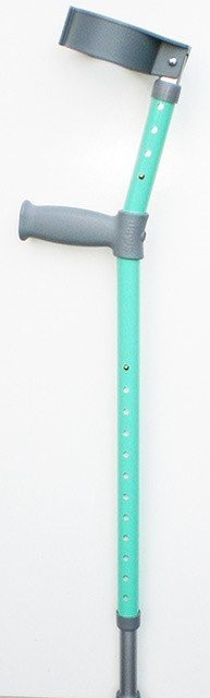 Turquoise Custom Personalised Crutches by Pimp Mobility