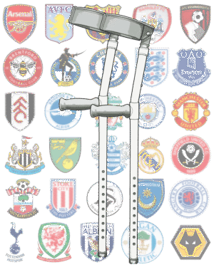 Pimp Mobility Football Crutches Singles or Pairs